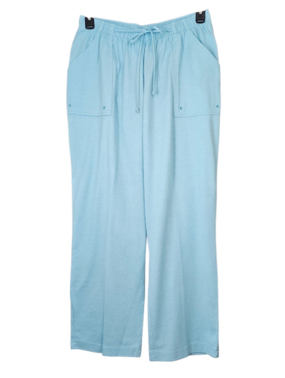 C.D. Daniels Light Blue Drawstring Wide-Leg Joggers